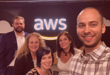 Group Of Growth Consultants At Amazon Marketing Event